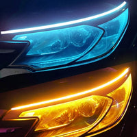 LED Car Daytime Running Light - Light Turn Signal to Yellow Light 2pcs-Car-Golonzo