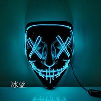 LED Halloween Mask Luminous Glow In The Dark-Masks-Golonzo