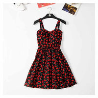 Off Shoulder Summer Beach Dress-Dresses-Golonzo