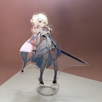 Genshin Impact Figure Stand Model Plate Desk Decor-keychain-Golonzo