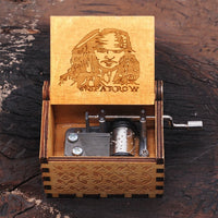 Wooden Hand Crank Queen Music Box Game Of Thrones Dragon Ball TO MY Goigeous Wife Theme Music Box-Music Boxes-Golonzo