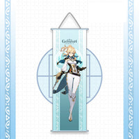 Genshin Impact Scroll Canvas Wall Hanging Painting-Painting Canvas-Golonzo