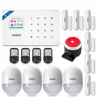 W18 Wireless Home Security Alarm System - Wifi GSM IOS/Android APP SMS Alarm For Home Security-Home Alarm Systems-Golonzo