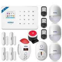 W18 Wireless Home Security Alarm System - Wifi GSM IOS/Android APP SMS Alarm For Home Security-Home Alarm Systems-Golonzo