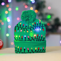 Christmas Theme LED Beanies-Hats-Golonzo