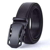 Luxury Automatic Alloy Buckle Leather Belt Business Male-Belts-Golonzo