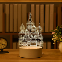 Romantic 3D Lamp-Lamps-Golonzo