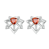 925 Sterling Silver Geshin Impact Collection Stud Earrings-Earrings-Golonzo