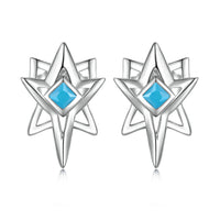 925 Sterling Silver Geshin Impact Collection Stud Earrings-Earrings-Golonzo