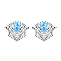 925 Sterling Silver Geshin Impact Collection Stud Earrings-Earrings-Golonzo