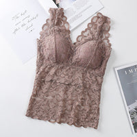 Long Lace Beauty Back Undershirt-Pajamas-Golonzo