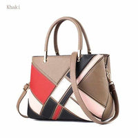 Luxury Multi Color Handbags - Soft PU Leather Tote Bag-Handbags-Golonzo