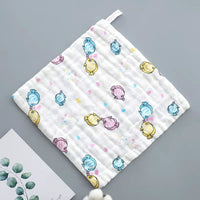 Baby Pure Cotton Printable Hanging Small Towel-Baby guards-Golonzo