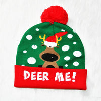 Christmas Theme LED Beanies-Hats-Golonzo