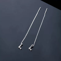 Shiny Alphabet Earrings-Earrings-Golonzo