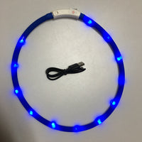 LED Glowing Dog Collar - USB Charging Pet Dog Collar-collar and harness-Golonzo