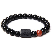 12 Zodiac Signs Charm Natural Stone Beads Bracelets-Bracelets-Golonzo