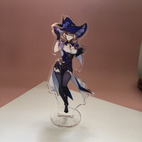 Genshin Impact Figure Stand Model Plate Desk Decor-keychain-Golonzo