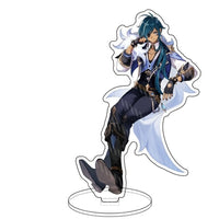 Genshin Impact Figure Stand Model Plate Desk Decor-keychain-Golonzo