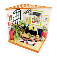 DIY House with Furniture Children Adult Miniature Wooden Doll House-Toys-Golonzo