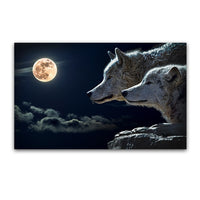 Modern Black White Art Print Poster On Canvas Wall Pictures-Art Pencils-Golonzo