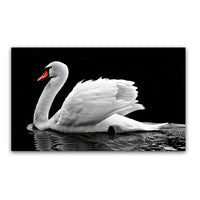 Modern Black White Art Print Poster On Canvas Wall Pictures-Art Pencils-Golonzo