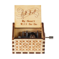 Modern Wooden Music Box Unique Mechanical Toy for Children-Music Boxes-Golonzo