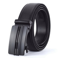 Luxury Automatic Alloy Buckle Leather Belt Business Male-Belts-Golonzo