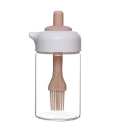 Kitchen Silicone Oil Bottle with Brush-Kitchen Appliance Accessories-Golonzo