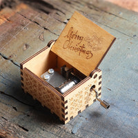 Wooden Hand Crank Queen Music Box Game Of Thrones Dragon Ball TO MY Goigeous Wife Theme Music Box-Music Boxes-Golonzo