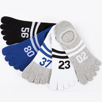 Men's Cotton Toe Sock-Socks-Golonzo