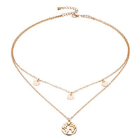 Small Choker Pendant Necklace for Women-Necklaces-Golonzo