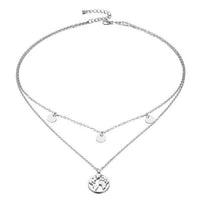 Small Choker Pendant Necklace for Women-Necklaces-Golonzo