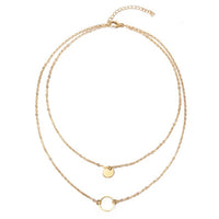 Small Choker Pendant Necklace for Women-Necklaces-Golonzo