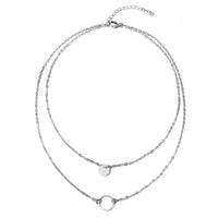 Small Choker Pendant Necklace for Women-Necklaces-Golonzo