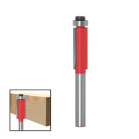 1/4Pc 6mm 1/4" Shank Flush Trim Router Bits Mill for Wood Trimming-Drill & Screwdriver Bits-Golonzo