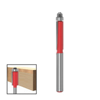 1/4Pc 6mm 1/4" Shank Flush Trim Router Bits Mill for Wood Trimming-Drill & Screwdriver Bits-Golonzo