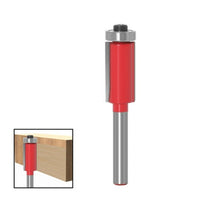 1/4Pc 6mm 1/4" Shank Flush Trim Router Bits Mill for Wood Trimming-Drill & Screwdriver Bits-Golonzo
