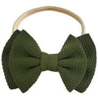 Big Cute Ribbon Headband Baby Girl Accessories-Hair Accessories-Golonzo