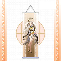 Genshin Impact Scroll Canvas Wall Hanging Painting-Painting Canvas-Golonzo