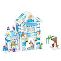City Princes Castle Model Building Blocks-Toys-Golonzo