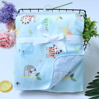 Baby Blankets Thicken Double Layer Super Soft-Blankets-Golonzo