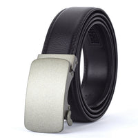 Luxury Automatic Alloy Buckle Leather Belt Business Male-Belts-Golonzo