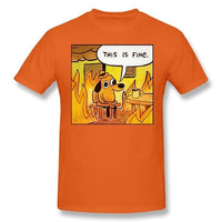 This is Fine Shirt But We Are On Fire - Unisex-Golonzo