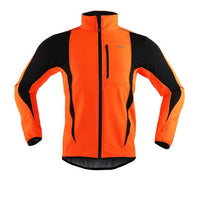 Winter Warm Up Thermal Fleece Cycling Long Jersey Jacket Windproof Waterproof-Bicycle Jerseys-Golonzo