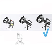 Rechargeable Handheld Spotlight Flashlight Ultra-long Distance 90000 High Lumens-Flashlights-Golonzo