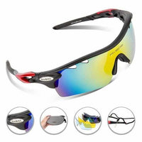 Oculos Ciclismo - Cycling Tactical Glasses-Sunglasses-Golonzo