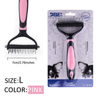 Hair Removal Comb for Dogs Cat-Pet Combs & Brushes-Golonzo