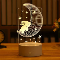 Romantic 3D Lamp-Lamps-Golonzo