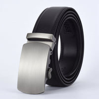 Luxury Automatic Alloy Buckle Leather Belt Business Male-Belts-Golonzo